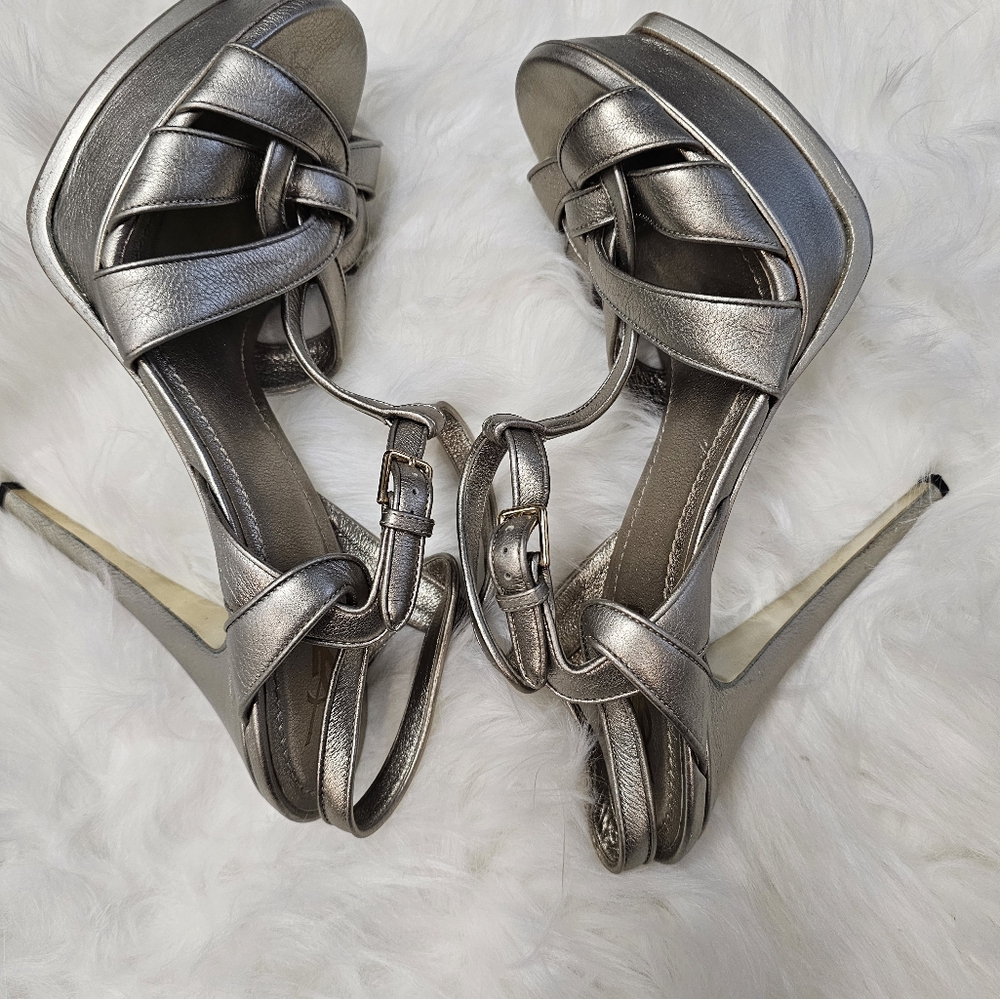 YSL PLATFORMS SANDALS - Picture 2 of 5